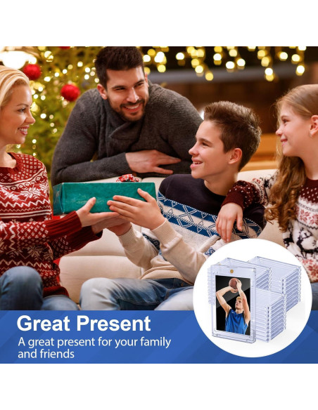 Soporte Magnético para Tarjetas SAMYUCHO 15ct 55pt Transparente