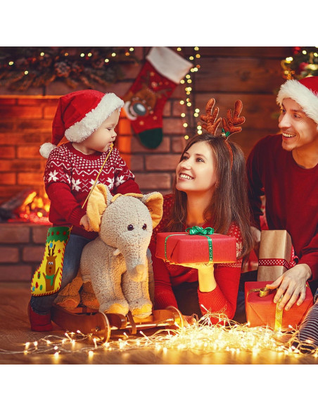 Kits de Manualidades Navideñas Skylety - 8 Calcetines de Fieltro Kits de Manualidades Navideñas Skylety - 8 Calcetines de Fieltro