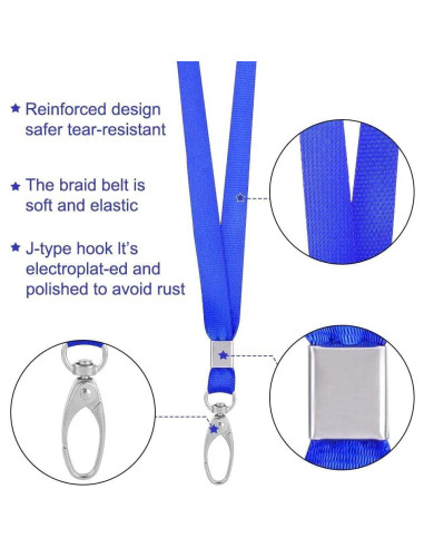 Cintas de Identificación Antspirit Azul 50 Unidades 40.64 cm