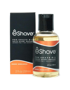 Aceite Pre Afeitado eShave 60 ml - Sándalo Naranja, Suave y Protector