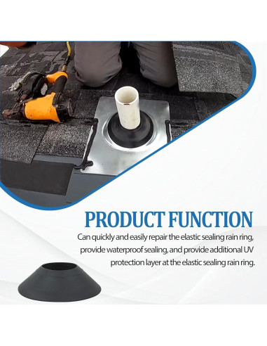 KAZFFD Teja de Techo No-Calk 14136 y 14137 2 Piezas