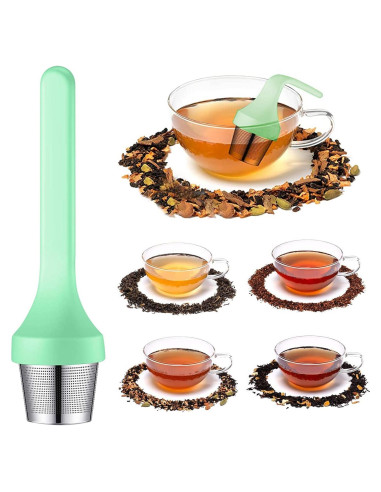Infusor de Té Philbinden de Silicona Verde 4.2 cm