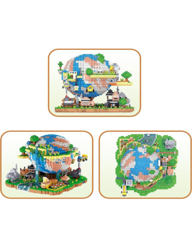 Conjunto de Bloques de Construcción Micro BDYDT 5452 PZS 20 cm