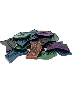 Fichas de Palabras Clave de Metal Citadel Black - Set de 24 2