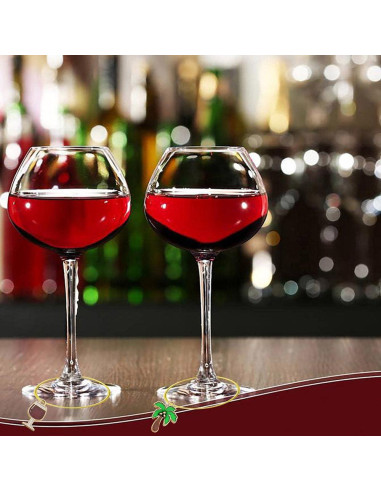 WOCRAFT 25 Juegos de Marcadores de Copas de Vino Playa