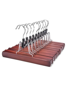 Perchas de Madera Nature Smile Cereza Antideslizantes 10 Piezas