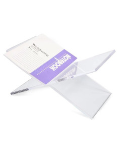 Soporte de Libro Acrílico Amlits Grande para Cocina y Lectura