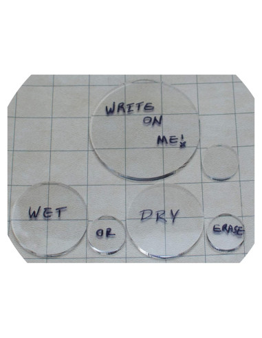 Tokens de Monstruo C4Labs Paquete de 30 Transparentes 2,54-7,62 cm