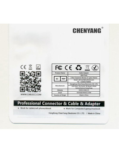 Adaptador DisplayPort a HDMI CY DP-069 4K 30Hz Ultra HD