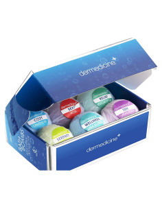 Set de 6 Bombas de Baño Naturales DerMedicine - Aromas Relajantes