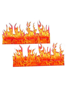 Pared de Fuego Miniatura CZYY Juego de 8 para RPG 28 mm