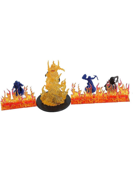 Pared de Fuego Miniatura CZYY Juego de 8 para RPG 28 mm Pared de Fuego Miniatura CZYY Juego de 8 para RPG 28 mm