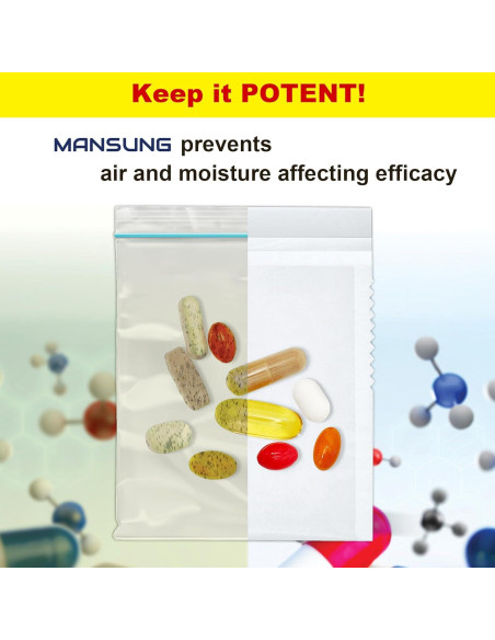 Bolsa de Sellado Térmico Mansung S para Pastillas 700 Unidades