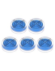 Nivel de Burbuja Circular HARFINGTON 32mm Azul - Precisión