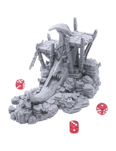 Terreno Lunar EnderToys para DND 28mm Escenografía RPG 2