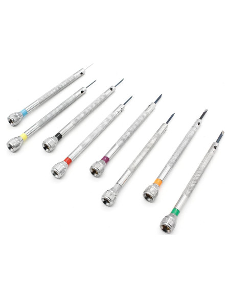 Juego de Destornilladores de Precisión Hordion 8 Piezas 0.6-2mm