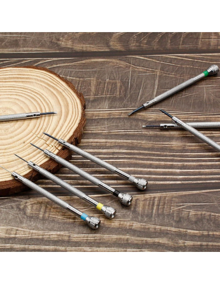 Juego de Destornilladores de Precisión Hordion 8 Piezas 0.6-2mm