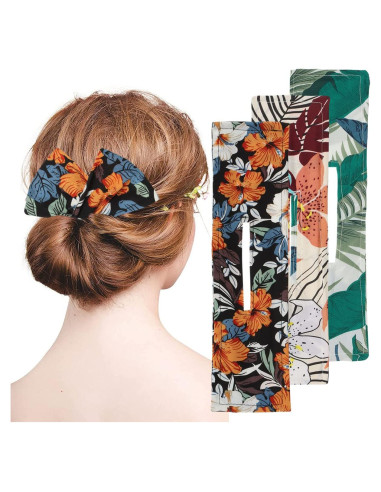 3 Piezas Hacedor de Moño Donut Flexible Spencer Happucation