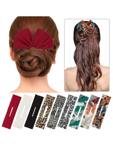 3 Piezas Hacedor de Moño Donut Flexible Spencer Happucation