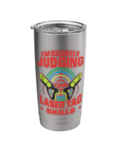 Taza Aislada de Acero Inoxidable 20 oz Regalos de Fiesta Laser Tag