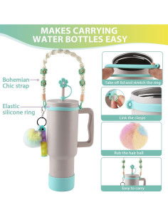 Juego de Accesorios para Taza Stanley Hmobnv 6 Piezas Verde 2