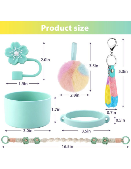 Juego de Accesorios para Taza Stanley Hmobnv 6 Piezas Verde