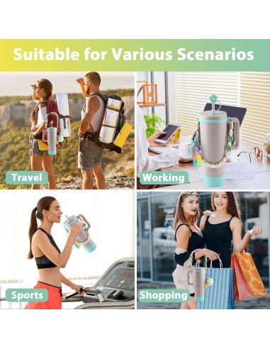 Juego de Accesorios para Taza Stanley Hmobnv 6 Piezas Verde