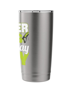 Taza Aislada de Acero Inoxidable 20 oz Laser Tag Cumpleaños 2
