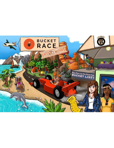 Juego de Mesa Estratégico Bucket Race AdMagic 3-5 Jugadores