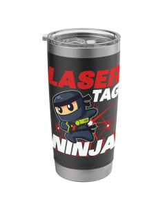 Taza Aislada de Acero Inoxidable 20 oz Lazer Tag Ninja