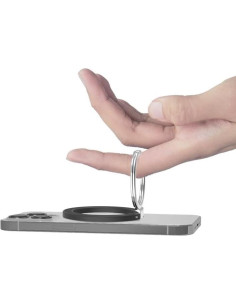 Soporte de Anillo Magnético HSDYES para Teléfono - Negro 2