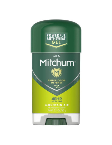 Antitranspirante Gel Mitchum Aire de Montaña 63.5 g 48 Horas