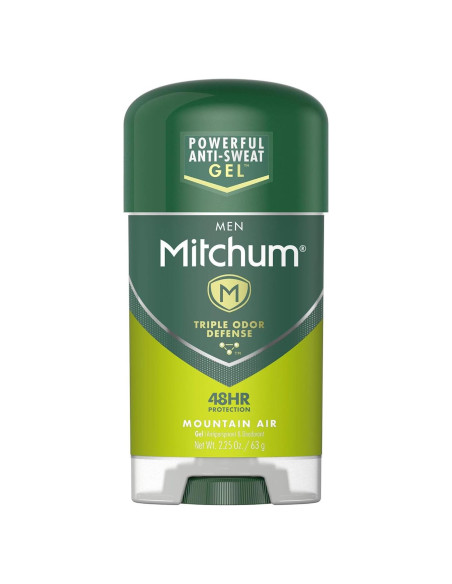 Antitranspirante Gel Mitchum Aire de Montaña 63.5 g 48 Horas