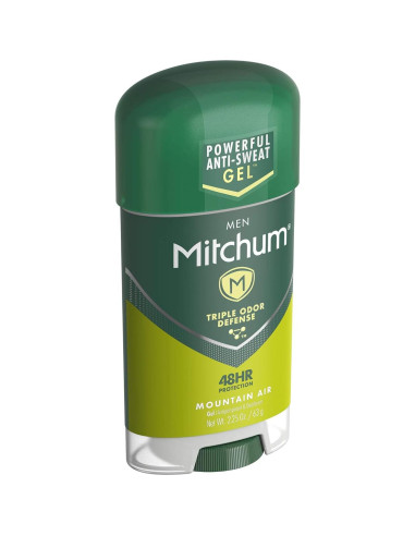 Antitranspirante Gel Mitchum Aire de Montaña 63.5 g 48 Horas