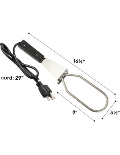 Encendedor Eléctrico 600W con Luz Indicadora para Parrilla 2