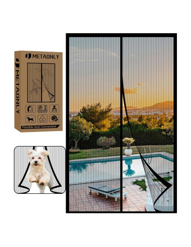 Cierre de Puerta de Pantalla Magnética MetaOnly 36x82 cm