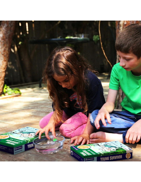 Kit de Ciencia Supervivencia The Purple Cow para Niños 8+ Kit de Ciencia Supervivencia The Purple Cow para Niños 8+