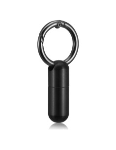 Estuche para Pastillas Ptwola Negro Mini Resistente al Agua