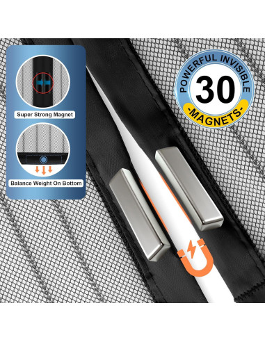 Cierre de Puerta de Pantalla Magnética MetaOnly 36x82 cm