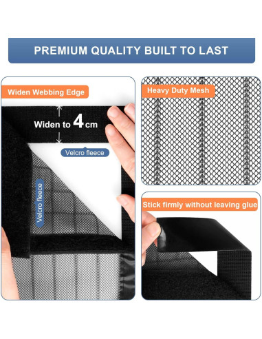 Cierre de Puerta de Pantalla Magnética MetaOnly 36x82 cm