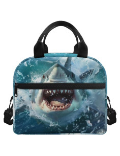 Bolsa de Almuerzo Aislada Luarisgur 3D Tiburón 1L