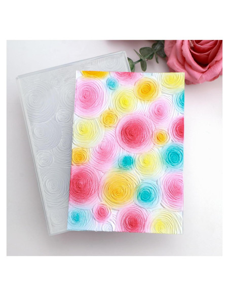 Carpeta de Relieve 3D BAOFALI para Scrapbooking 16x11.5cm