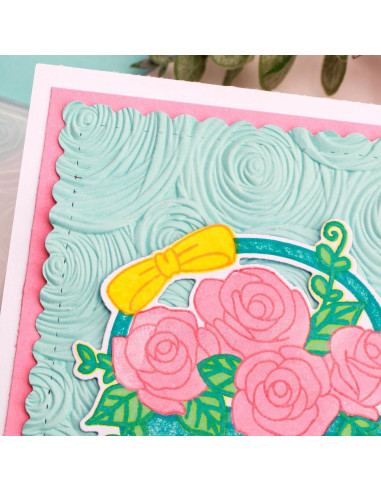 Carpeta de Relieve 3D BAOFALI para Scrapbooking 16x11.5cm