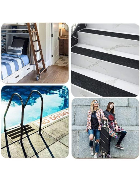 Cinta Antideslizante COSIMIXO 30,48 cm x 10,67 m 80 Granos