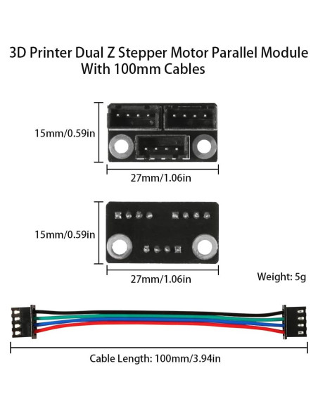 Módulo Paralelo Motor Paso a Paso Aokin para Impresoras 3D