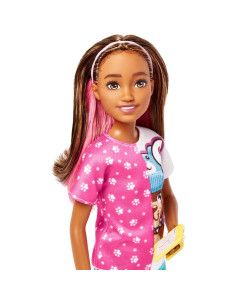 Muñeca Barbie Skipper Cuidadora de Perros con Accesorios 2