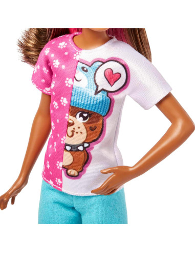 Muñeca Barbie Skipper Cuidadora de Perros con Accesorios