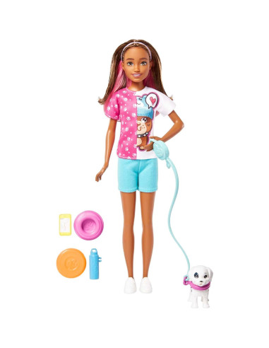 Muñeca Barbie Skipper Cuidadora de Perros con Accesorios