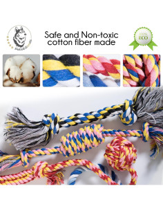 Juguetes de Masticar para Perros Pets&Goods - Paquete de 5 2