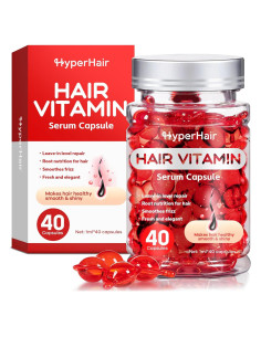 Suero Vitamínico Anti-Frizz HyperHair - 40 Cápsulas 1ml